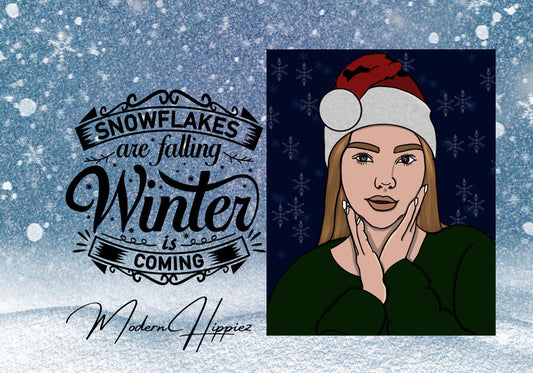 Ms. Winter is Coming Cards