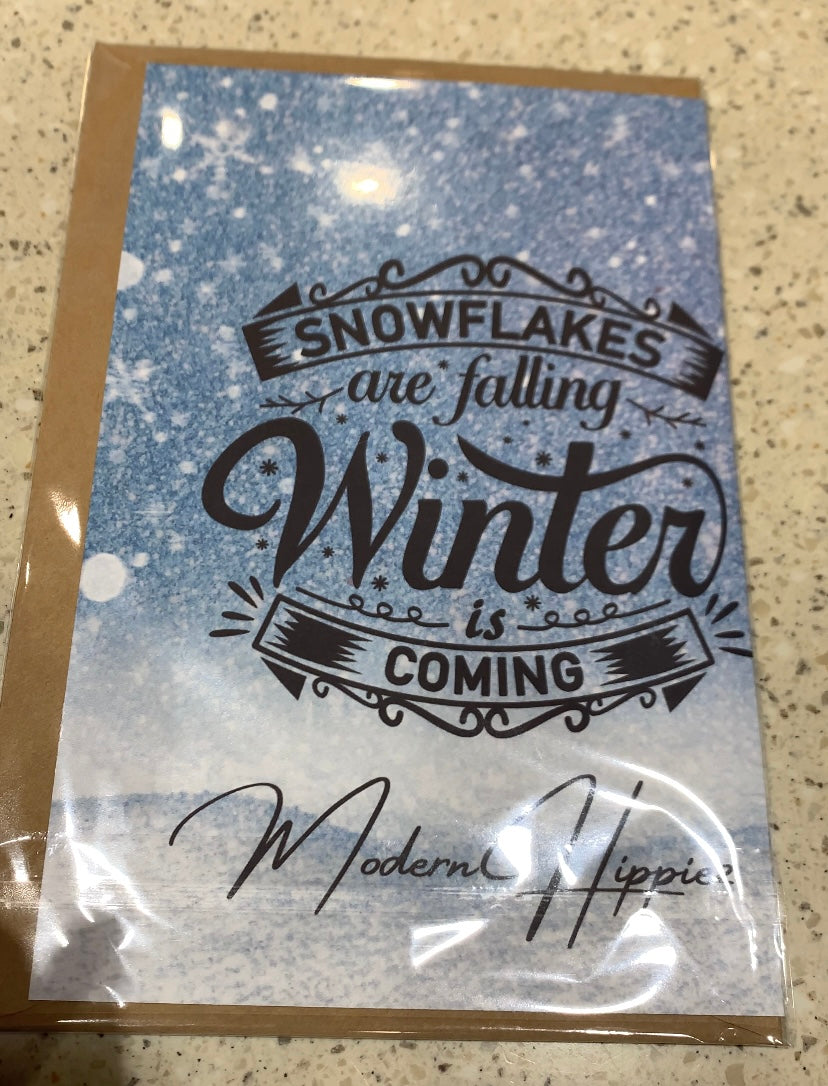 Ms. Winter is Coming Cards